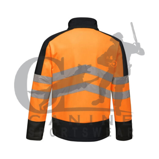Traffic Safety Clothing Eco-Friendly Materials Reflective Workwear Jacket - Image 2