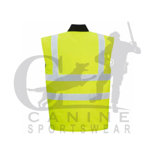 Hi-Vis Reversible Yellow Safety Wear Reflective Vest - Image 2