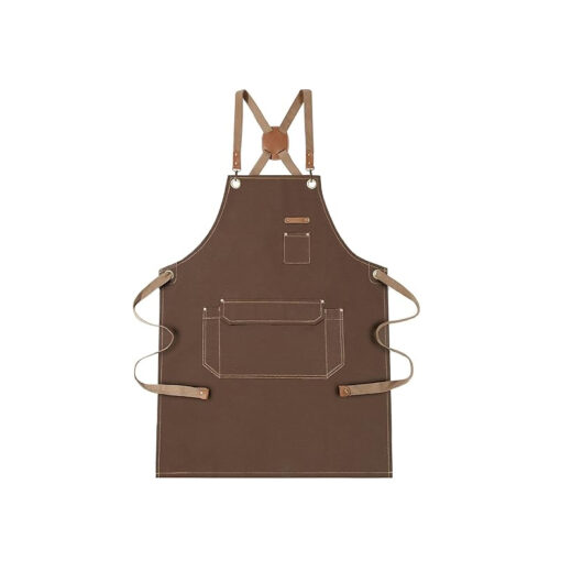 Cooking Apron with Cross Back Straps