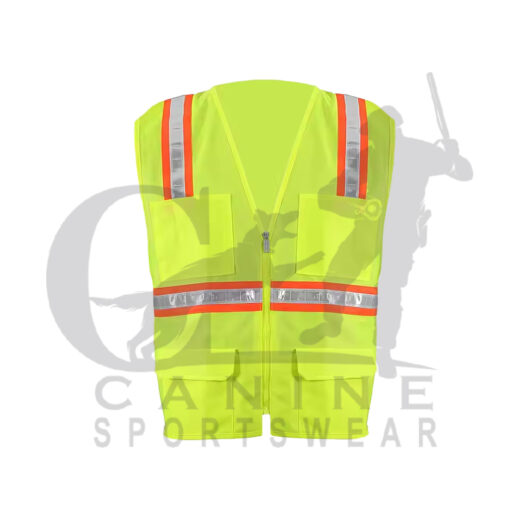 High Visibility Work Wear Reflective Safety Vest with Pockets
