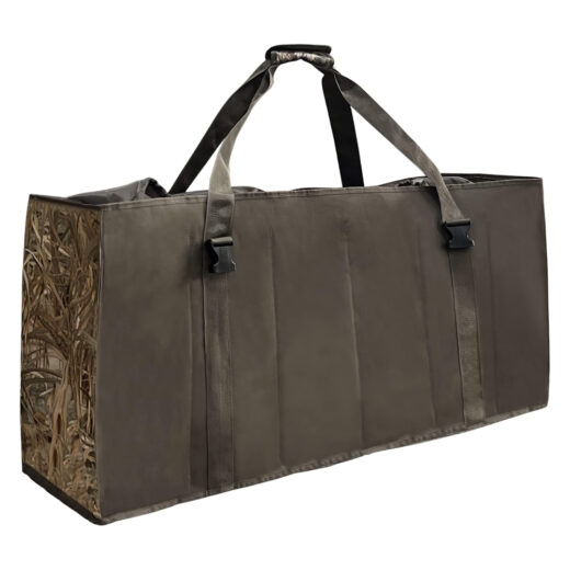 Hunting Bag with Waterfowl Hunting Blind Camouflage Printing - Image 3